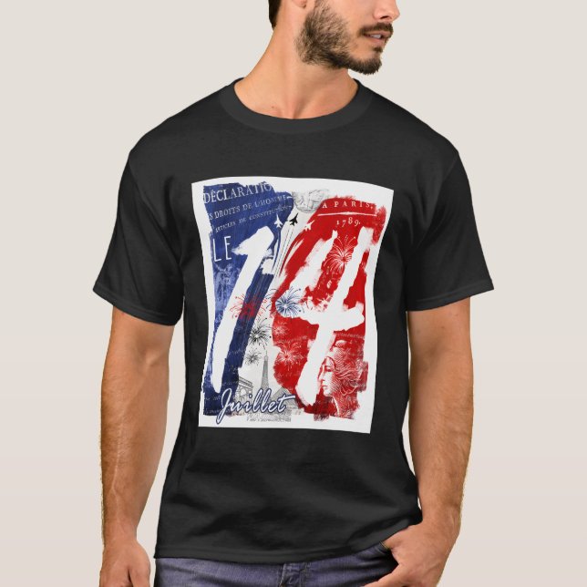 14.07.1789 T-Shirt (Vorderseite)