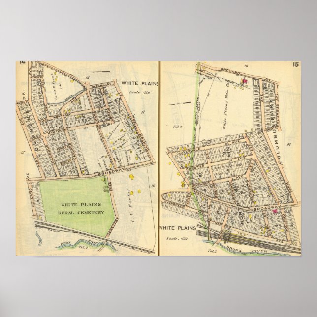 14-15 Weiße Ebenen Poster (Vorne)