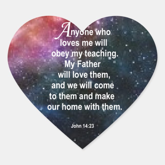 14:23 Herz-Aufkleber (Vorderseite)