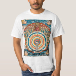$14,95 Antike Geocentric christliche Welt T-Shirt