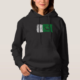 14 August Unabhängigkeitstag Pakistan Flaggenfeier Hoodie