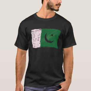 14 August Unabhängigkeitstag Pakistan Flaggenfeier T-Shirt