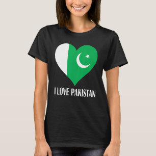 14. August Unabhängigkeitstag Pakistan Patriotisch T-Shirt