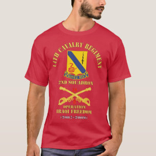 14. Cavalry Regiment w Cav Br 2. T-Shirt