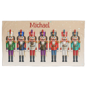 14 farbenfrohe Nutcrackers Toy Soldiers Kissenbezug