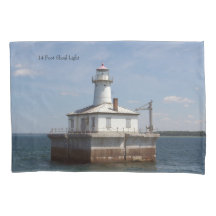 14 Foot Shoal Light Kissen