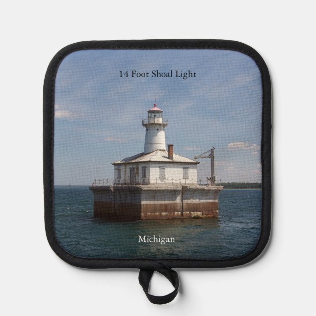 14 Foot Shoal Light Pott Halter (Vorderseite)