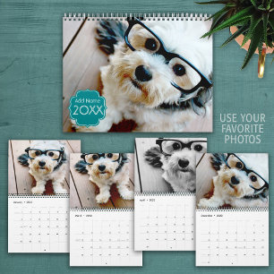 14 Foto-Familienvorlage - Whimsical Benutzerdefini Kalender