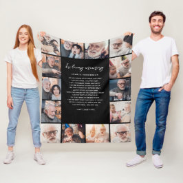 14-Foto für den Namen des Speichers und ein indivi Fleecedecke