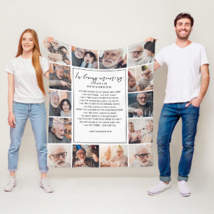 14-Foto für den Namen des Speichers und ein indivi Fleecedecke