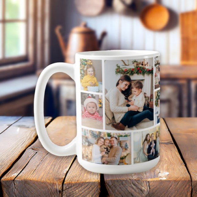 14 Foto Kaffeetasse (Custom family photo mug)