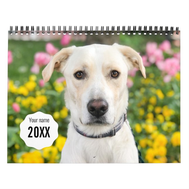 14 Foto Vollabdeckung - Modernes Personalisiert  Kalender (Titelbild)