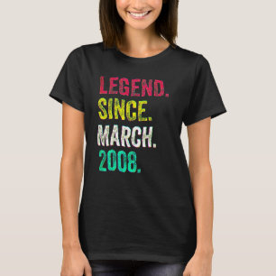 14. Geburtstag 14 Jahre alte Legende seit März 20 T-Shirt