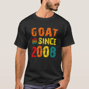 14. Geburtstag 14 Jahre alte Ziege Seit 2008 T-Shirt