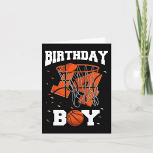 14. Geburtstag Basketball Kinder Karte