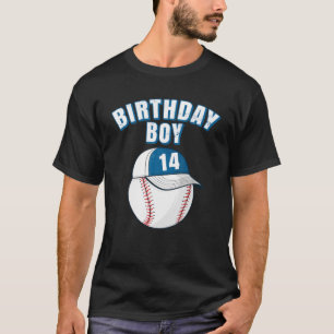 14. Geburtstag Boy Funny 14 Jahre Altes Baseball-S T-Shirt