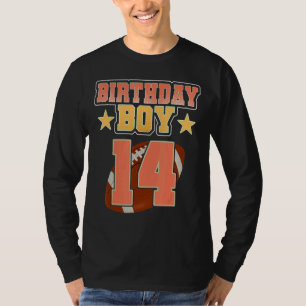 14. Geburtstag für Jungen Fußball 14 Jahre T-Shirt