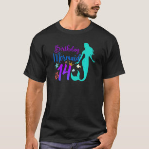 14. Geburtstag Meerjungfrau Ozean 14 Jahre alte ma T-Shirt