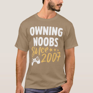 14. Geburtstag s 2007 Mädchen Jungen Gamer Gaming T-Shirt
