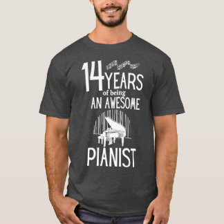 14 Jahre als phantastischer PianistTShirt 1 T-Shirt