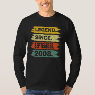 14 Jahre alte Legende Seit September 2008 14. Gebu T-Shirt