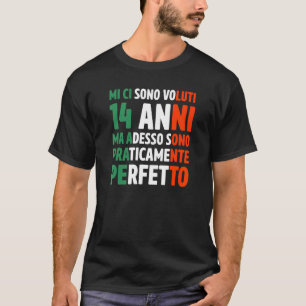 14 Jahre altes Geschenk lustige männliche Geburtst T-Shirt