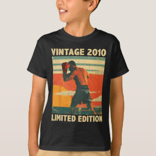 14 Jahre altes Geschenk Vintage Boxfan 14. Geburts T-Shirt
