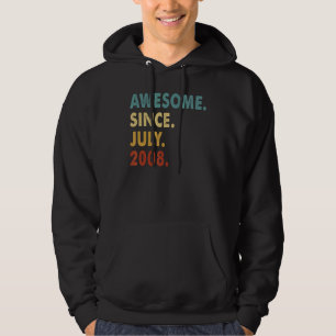 14 Jahre Phantastisch seit Juli 2008 14. Geburtsta Hoodie