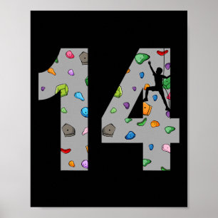 14-jähriges Kletterabenteuer zum 14. Geburtstag Poster