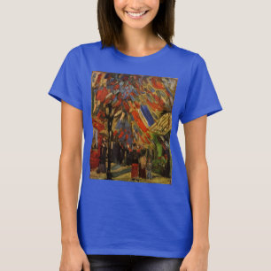 14. Juli Feier in Paris von Vincent van Gogh T-Shirt