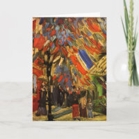 14. Juli Feier in schöner Kunst Paris Van Gogh