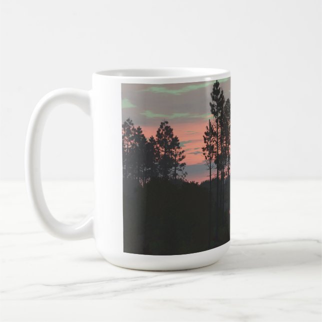 14 oz Tasse mit "River Mouth" Image (Links)