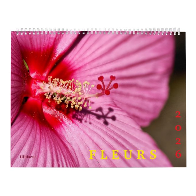 14 photos of flowers kalender (Titelbild)