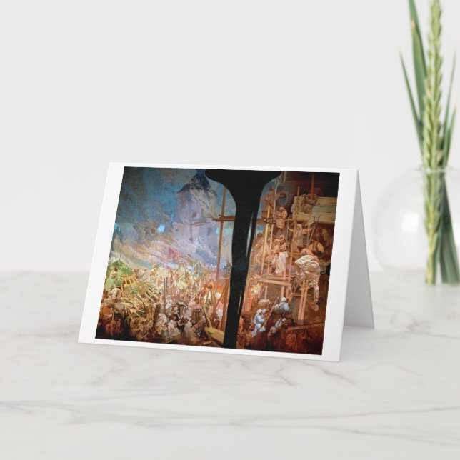 #14 Verteidigung von Sziget gegen die Türken, Much Karte (Vorderseite)