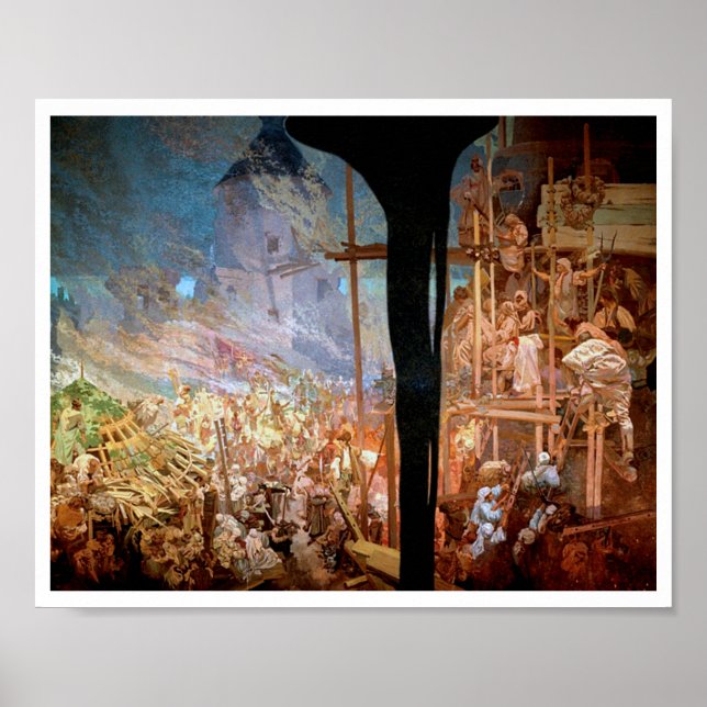 #14 Verteidigung von Sziget gegen die Türken, Much Poster (Vorne)