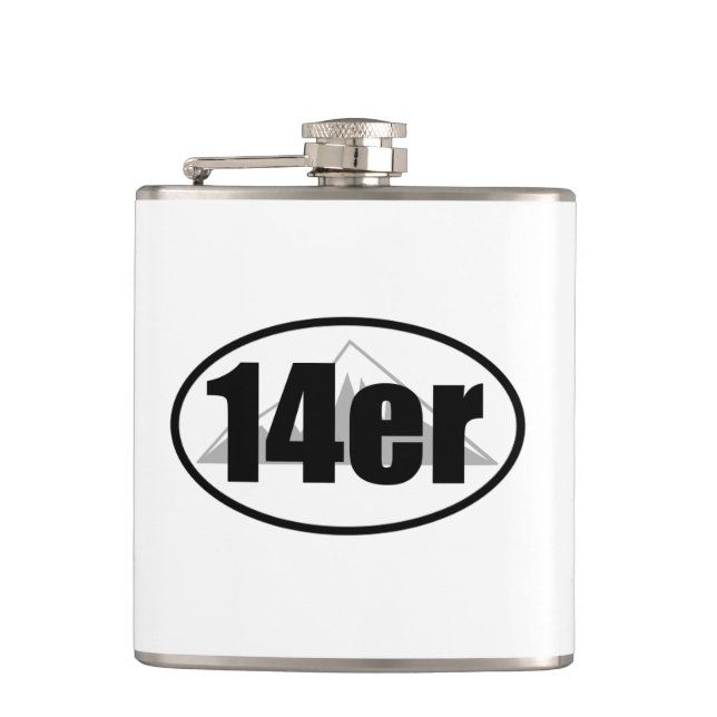 14er flachmann (Vorderseite)