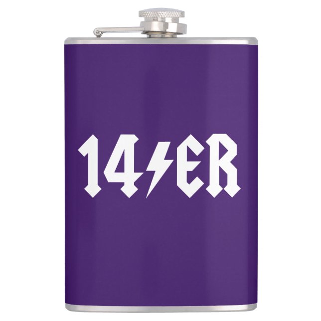 14er flachmann (Vorderseite)