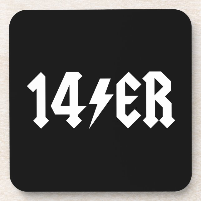 14er getränkeuntersetzer (Vorderseite)