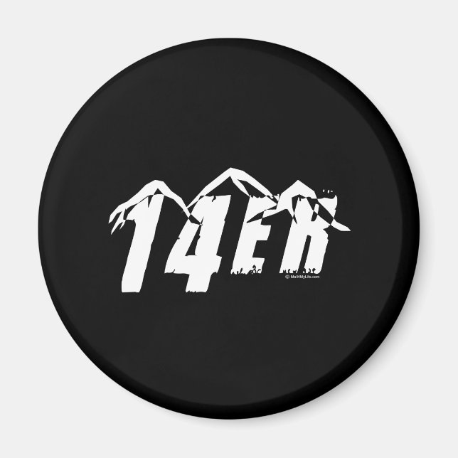 14er magnet (Vorne)