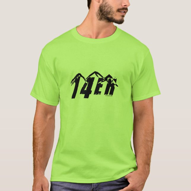 14er T-Shirt (Vorderseite)