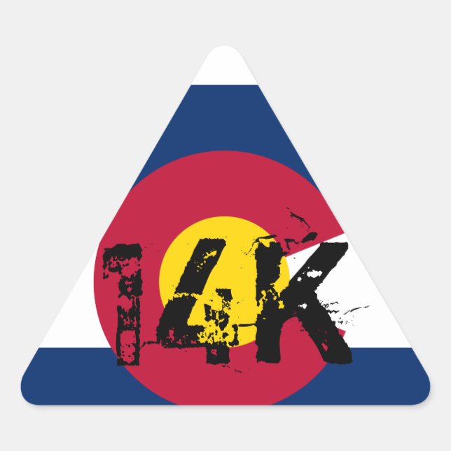 14k Aufkleber (Vorderseite)