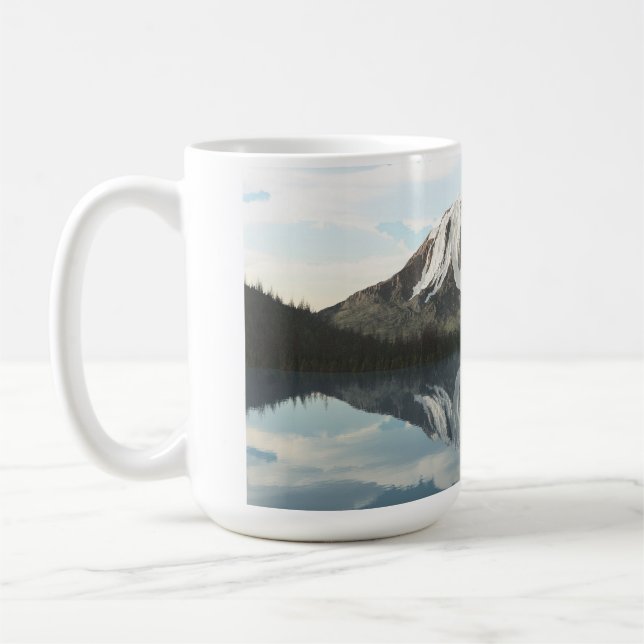 14oz Tasse mit "Macgillycuddy's Peak"-Image (Links)