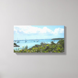 14x11 Canvas Print - Bahamas Strumpf Island Leinwanddruck