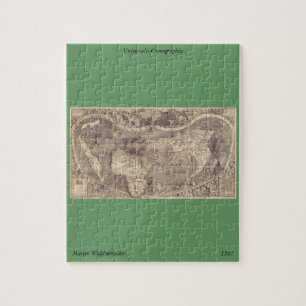 1507 Martin Waldseemuller Weltkarte Puzzle