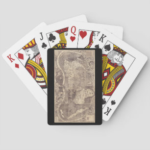 1507 Martin Waldseemuller Weltkarte Spielkarten