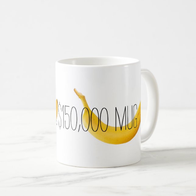 150.000 $ Banane Kaffeetasse (VorderseiteRechts)