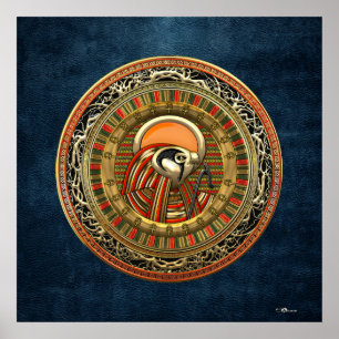 [150] Ägyptischer Sonnengott Ra Poster