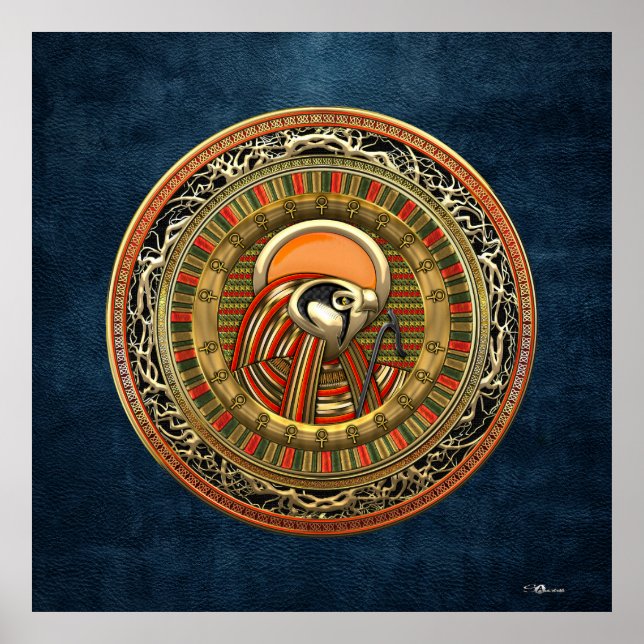 [150] Ägyptischer Sonnengott Ra Poster (Vorne)