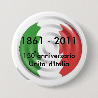 150 anniversarioUnita d'Italia, 1861… Button
