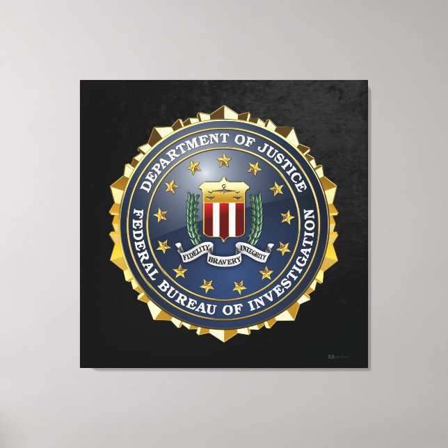 [150] FBI Special Edition Leinwanddruck (Vorderseite)